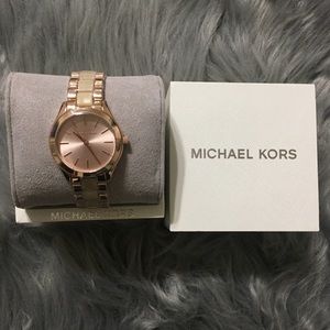 New Michael Kors Slim Runway Watch